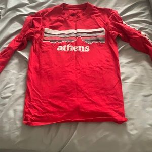 athengs ga go dawgs tee size small